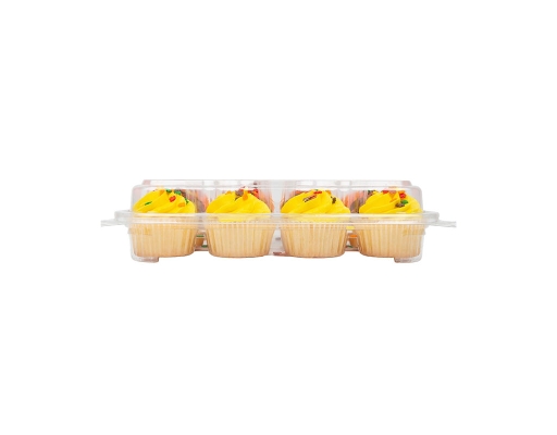 Festive Harvest 3-Color Vanilla Cupcakes with Fall Leaves Sprinkles, 12 count. Kimberley's Bakeshoppe image 5