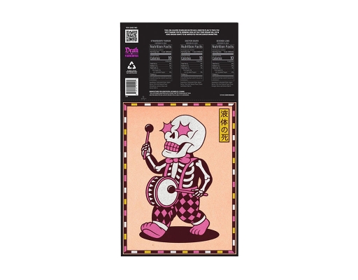 Sparkling Water Variety Pack, Severed Lime, Doctor Death, Strawberry Terror, 18 pack, 12 oz. each Liquid Death image 5
