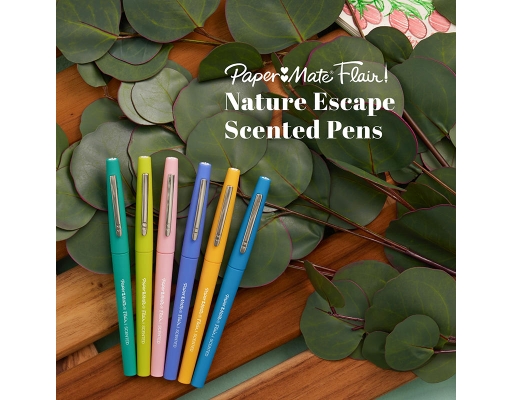 Flair Felt Tips Pens, Classic and Scented Pens, 18 count. Paper Mate image 4