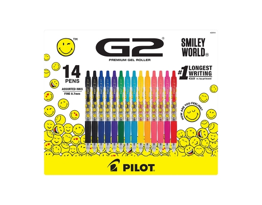 G2 SmileyWorld Fine Assorted Collection, 14 pack. Pilot image 0