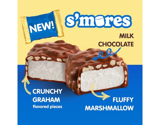 Russell Stover S'Mores Milk Assorted Bag, 18.9 oz.