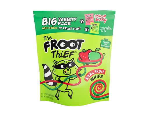 Strawberry & Apple Real Fruit Whips, Pouches, 16 count, 0.7 ounce The Froot Thief image 0