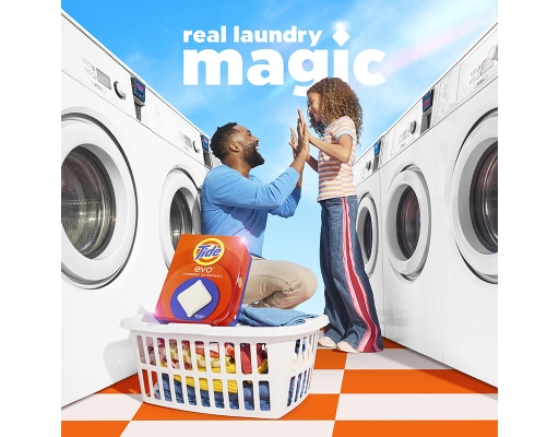 Tide Evo Laundry Detergent Tiles - Original Scent, 66 count.