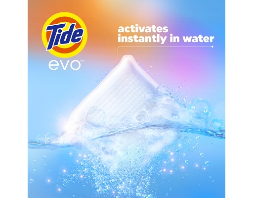 Tide Evo Laundry Detergent Tiles - Original Scent, 66 count.
