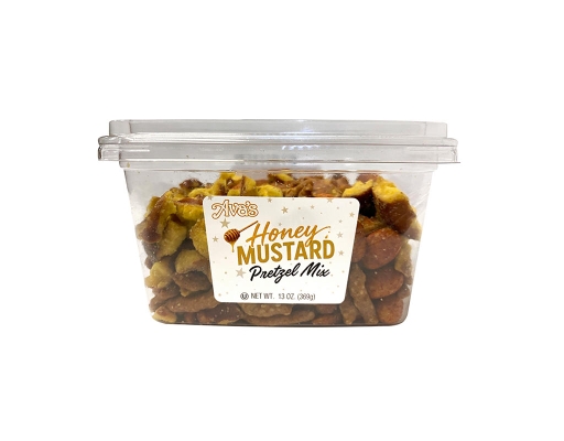 Honey Mustard Pretzel Snack Mix, With Peanuts and Sesame, 13 oz. Ava's image 0