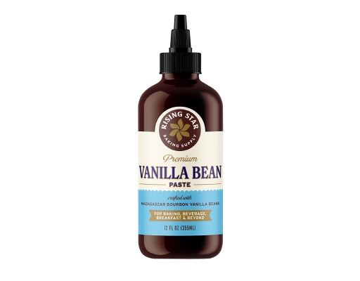 Vanilla Bean Paste, Made From Madagascar Vanilla Beans, 12 oz. Rising Star Baking Supply image 0