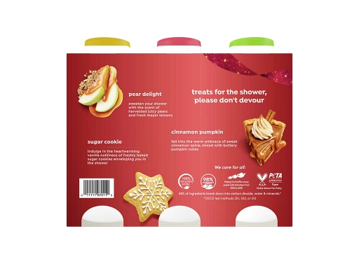 Holiday Body Wash Variety Pack 3 pack, 23 fluid ounce each Dove image 1