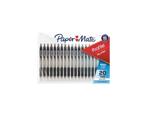 Profile Pen, 20 pack, Black Paper Mate image 0