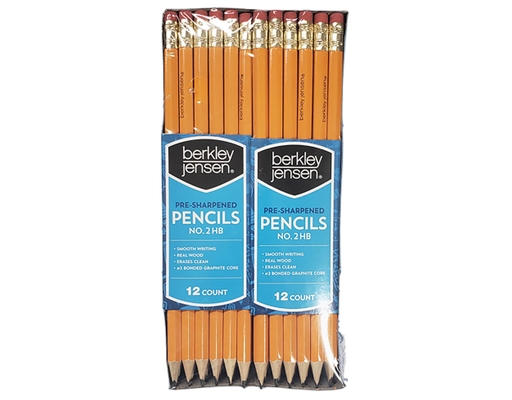 HB #2 Pencils, 96 count Berkley Jensen image 0