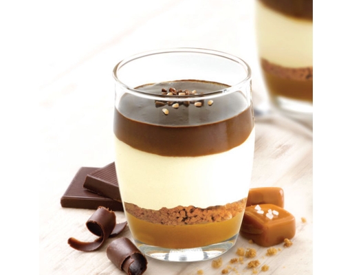 Sea Salt Caramel Mousse, 6 count Delci image 2