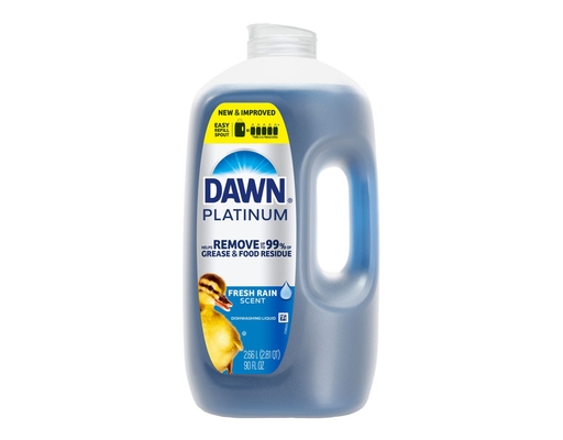 Ultra Platinum Dishwashing Liquid Soap, 90 fl oz, Refreshing Rain Dawn image 0