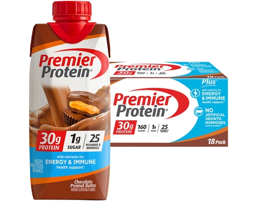 Premier Protein Shake, 30g Protein, Chocolate Peanut Butter, 11 fl oz ...