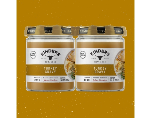 Roasted Turkey Liquid Gravy 14.1 oz., 2 pack. Kinder's image 2