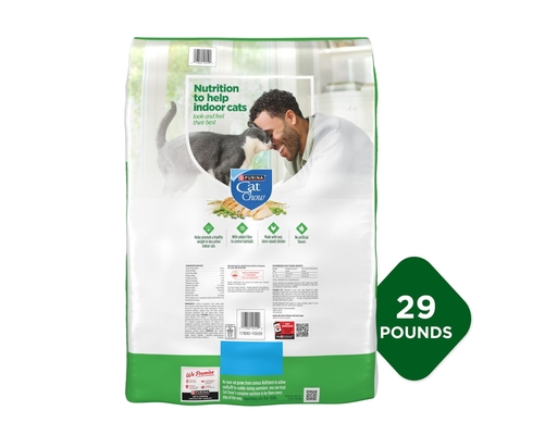 Cat Chow Indoor, Healthy Weight and Hairball Dry Cat Food With Chicken, 29 lbs. Purina image 1