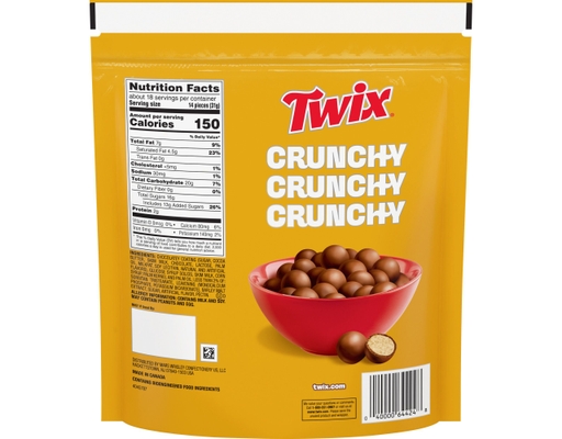 Twix Bits Crunchy Cookie Chocolate Candy, Value Size, 19.3 oz.