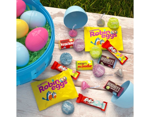 HERSHEY'S Easter Springtime Mix Chocolate Candy, Variety Pack, 125 pcs.