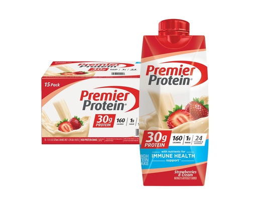 Premier Protein 30g High Protein Shake, Strawberries & Cream 11 fl. oz ...