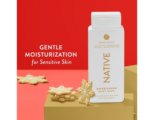 Native Nourishing Body Wash, Holiday Variety Pack, 18 fl. oz., 2 pack
