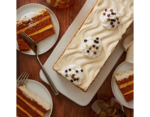 Pumpkin Spice Latte Bar Cake, 37 oz. Member's Mark image 2