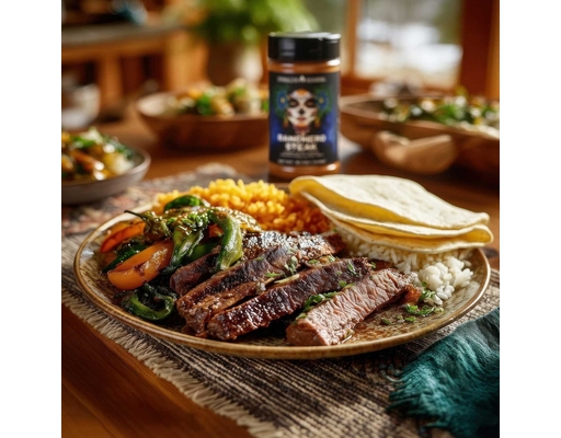Spanglish Asadero Ranchero Steak Seasoning, 8.1 oz.