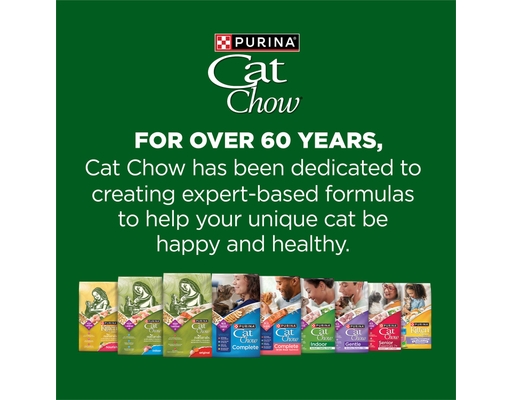 Cat Chow Indoor, Healthy Weight and Hairball Dry Cat Food With Chicken, 29 lbs. Purina image 8