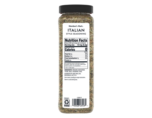 Member s Mark Italian Seasoning, 6 oz.