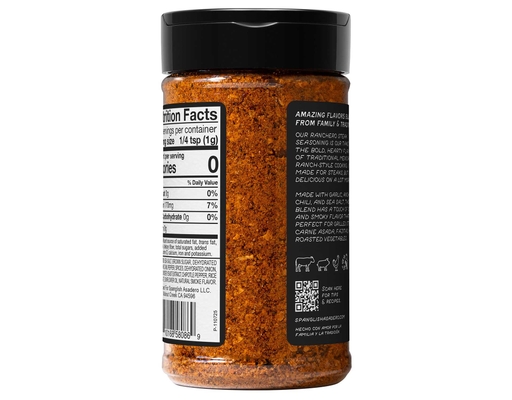 Spanglish Asadero Ranchero Steak Seasoning, 8.1 oz.
