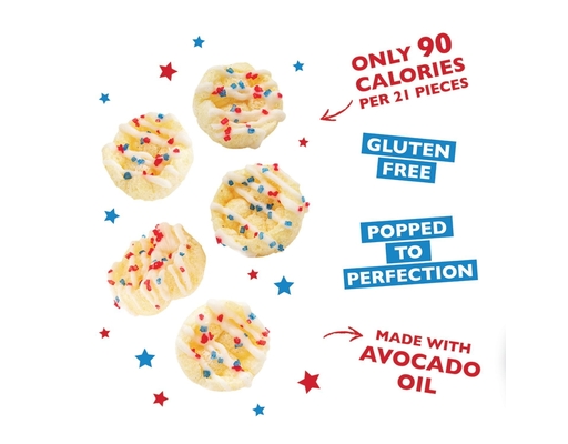 Drizzilicious USA 250 Birthday Cake Mini Rice Cakes, 8 oz.