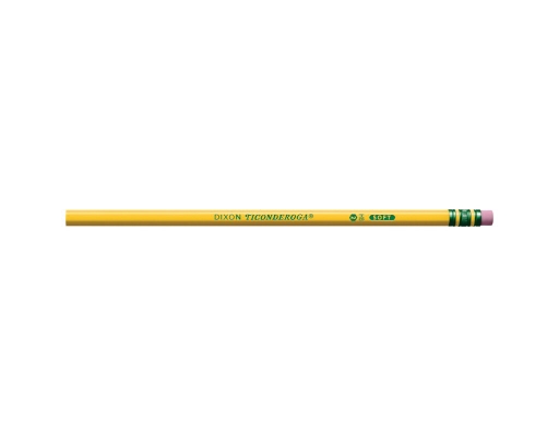 Woodcase Pencil, HB #2, Yellow Barrel, 96 count Ticonderoga image 1