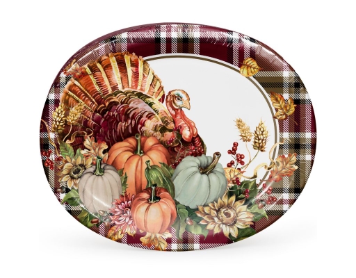Thanksgiving disposable plates online