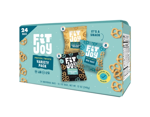 Grain Free Pretzels Variety Pack, 24 count Fitjoy image 2