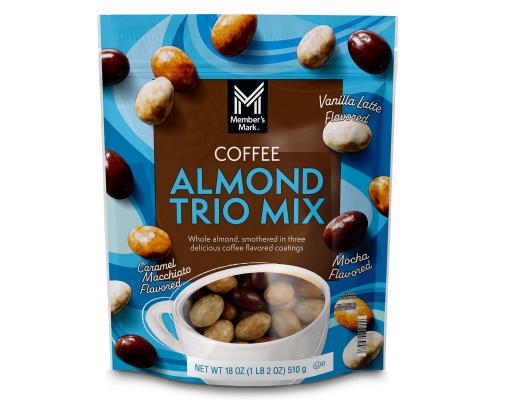 Members Mark Chocolate Coffee Almond Trio Mix, 18 oz.