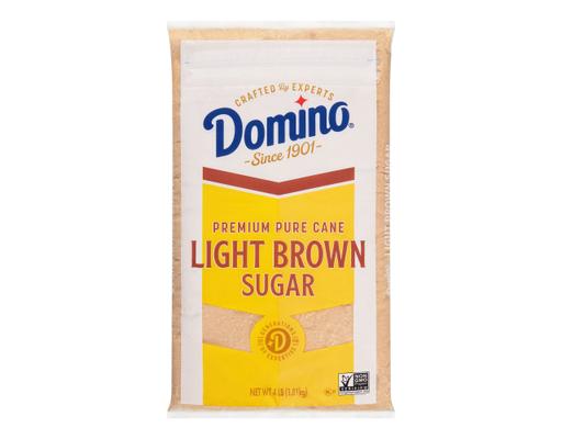 Domino Premium Pure Cane Light Brown Sugar 4 Pounds