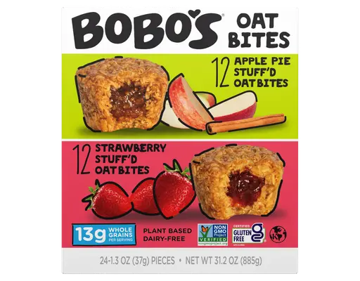 Bobo's Oat Bites, Variety Pack, 1.3 oz, 24 count