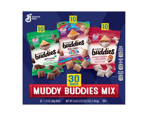 Chex Mix Muddy Buddies Peanut Butter & Chocolate Snack Mix 7 Oz 7 Oz...