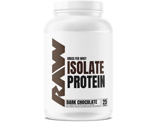 Grass Fed Whey Isolate Protein, Dark Chocolate, 31.52 oz RAW