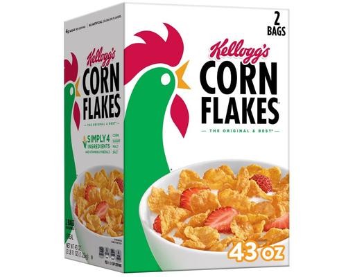 Cereal, 21.5 oz (2-pk) Corn Flakes