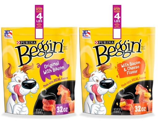 Beggin Strips Dog Treats, Variety Pack, 32 oz (2-pk) Purina