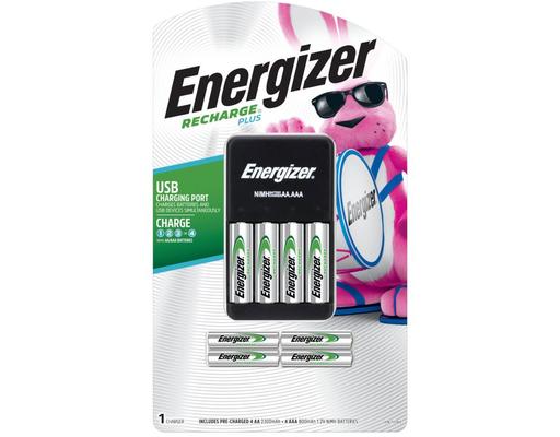 Recharge PowerPlus Charger AA & AAA Batteries, 8 pack Energizer
