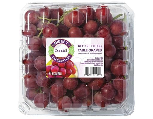 Red Seedless Grapes, 3 lbs. Pandol