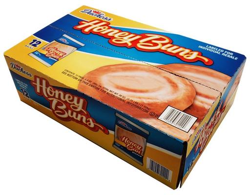 Honey Buns, 3 oz., 12 pack Duchess