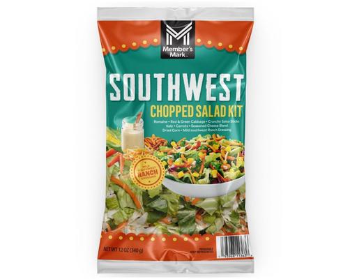 Southwest Chopped Salad Kit, 12 oz. Member's Mark