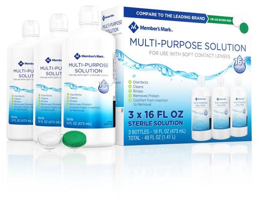 Multi-Purpose Solution, 16 fl oz (3-pk) Member's Mark