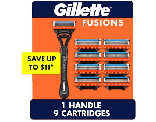 Fusion5 Razor Set, Variety Pack, 10 ct Gillette
