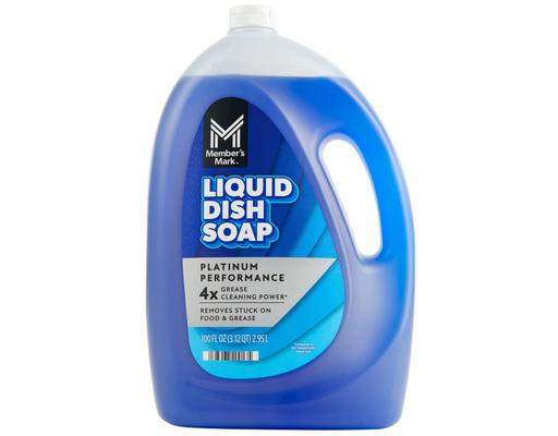 Platinum Performance Liquid Dish Soap, Fresh Clean, 100 fl. oz. Member's Mark