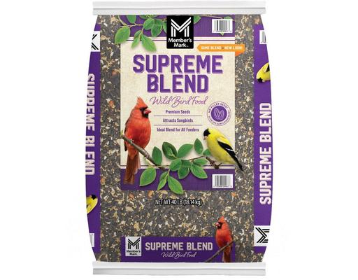 Supreme Blend Wild Bird Food 40 lbs. Member's Mark