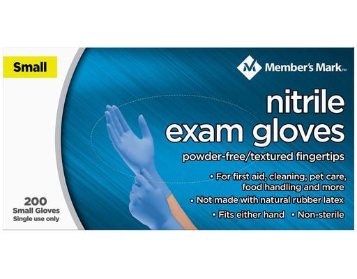 Nitrile Exam Gloves, Large, 200 ct Member's Mark