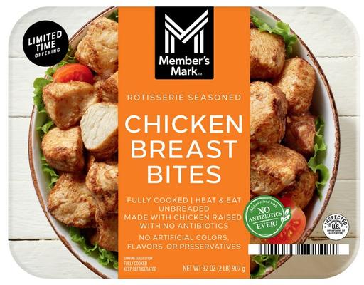 Rotisserie Chicken Bites, 2 lbs. Member's Mark