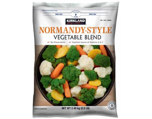 Normandy Style Vegetable Blend, 88 oz Kirkland Signature
