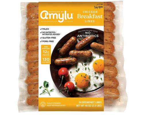 Chicken Breakfast Sausage Links, 40 oz Amylu